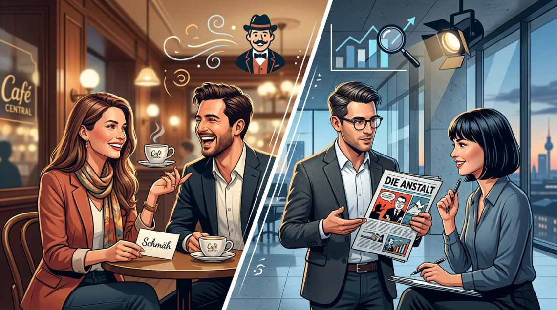 Humor Österreich Deutschland: Schmäh vs. Satire [2026]