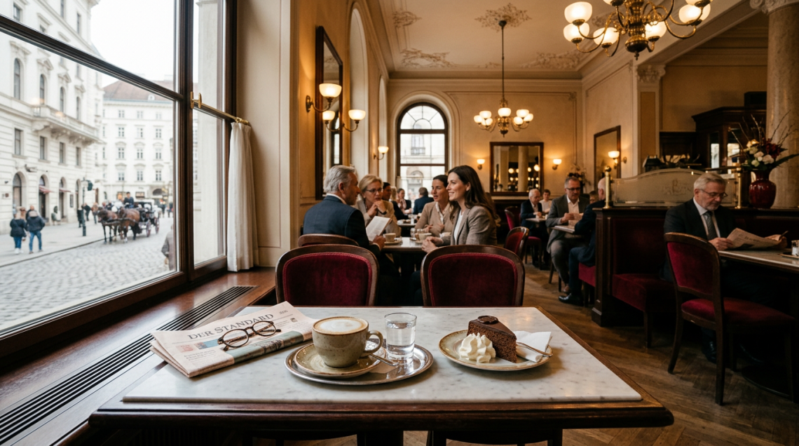Kaffeehauskultur Österreich: Geschichte & Top Cafés [2026]