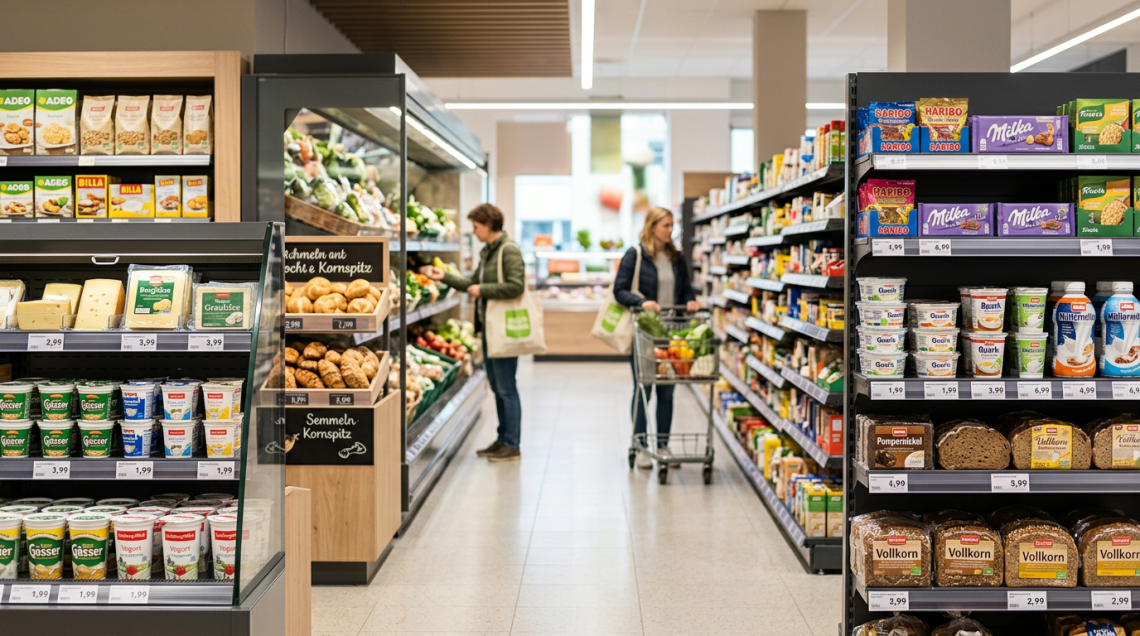 Supermarkt Österreich Deutschland: 7 Unterschiede
